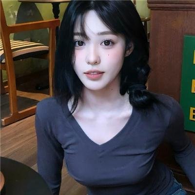 在水中